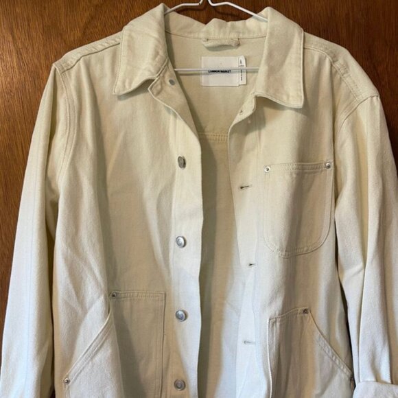 Women's Common Market Off White Denim Jacket - Picture 1 of 3